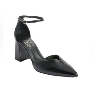 NEW AGL D’orsay Block Heel Pump Size 38.5 EU 8.5 US